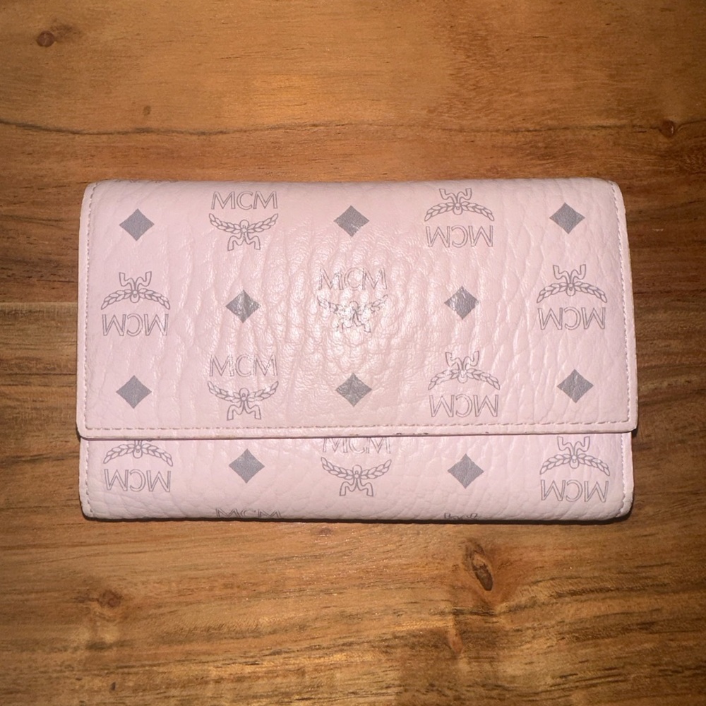 MCM Visetos Trifold Wallet